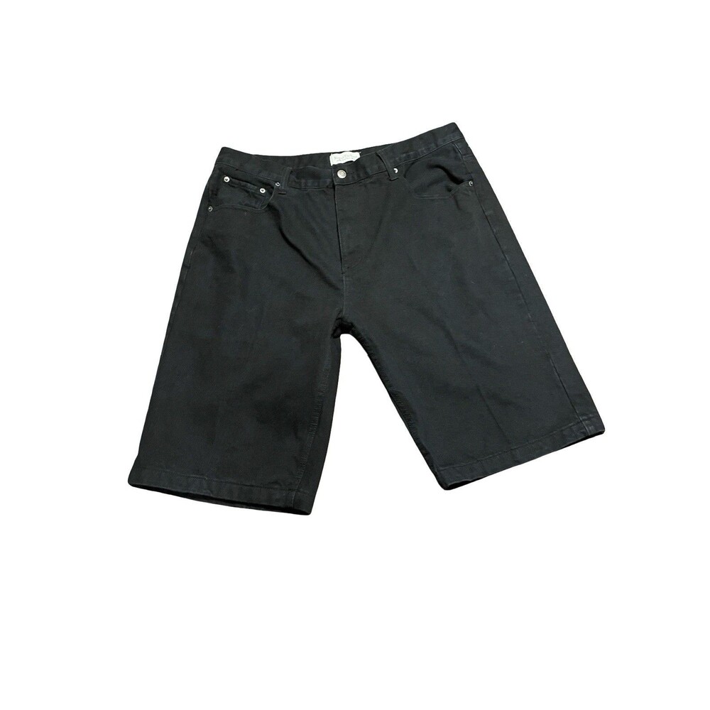 🔥 BEYOND THE LIMIT Black Denim Jean Shorts Men's 40 GUC! 🔥